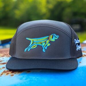 Tailored South Clothing Neon Pointer SnapBack Logo Hat Black